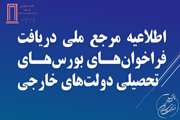 تقاضای همکاری در اطلاع رسانی عمومی فراخوان های بورس تحصیلی دولت های خارجی